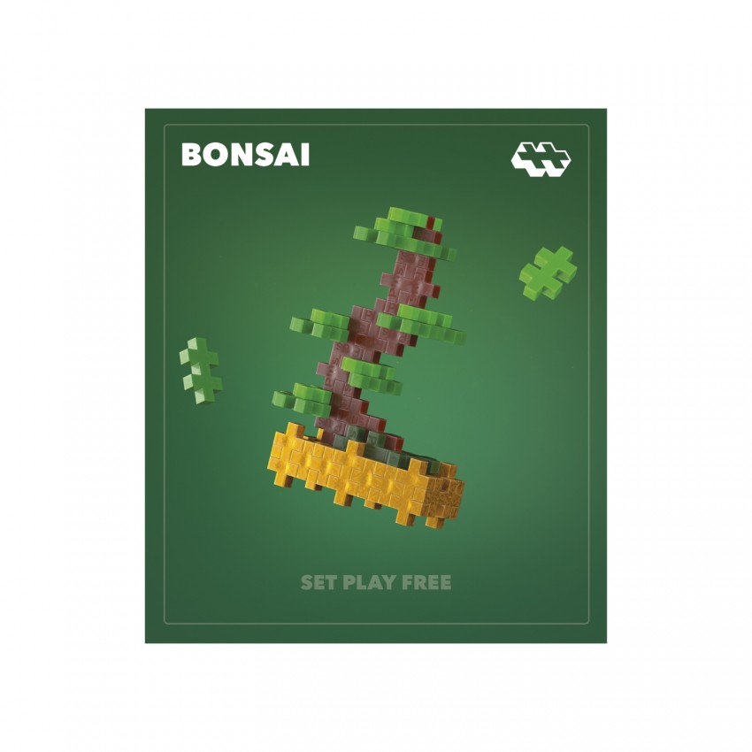 Plus Plus konstruktorius AUGALAI – žaliasis bonsas