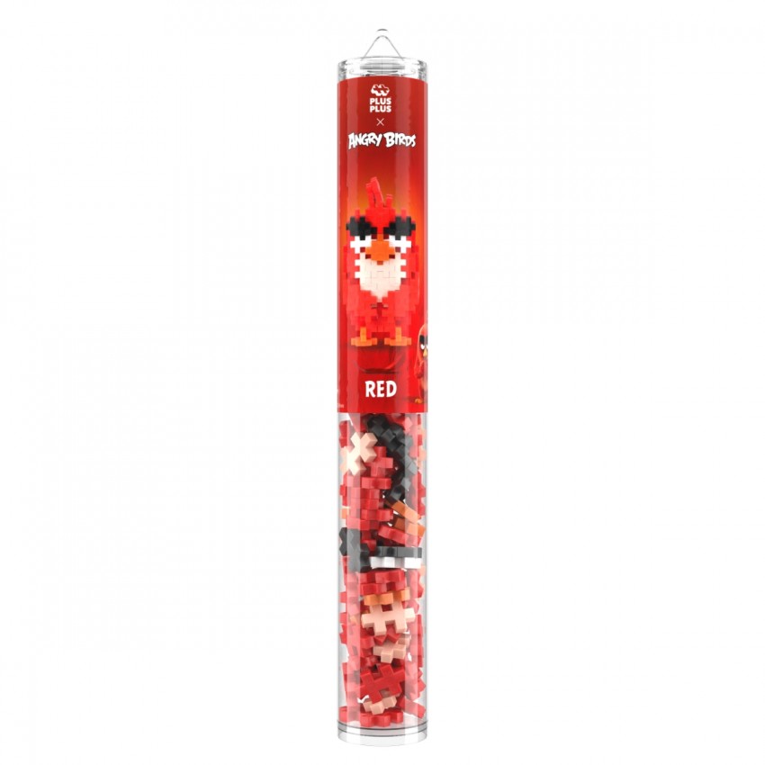 Plus Plus konstruktorius Angry Birds Raudonukas, 110 det.