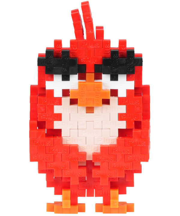 Plus Plus konstruktorius Angry Birds Raudonukas, 110 det.