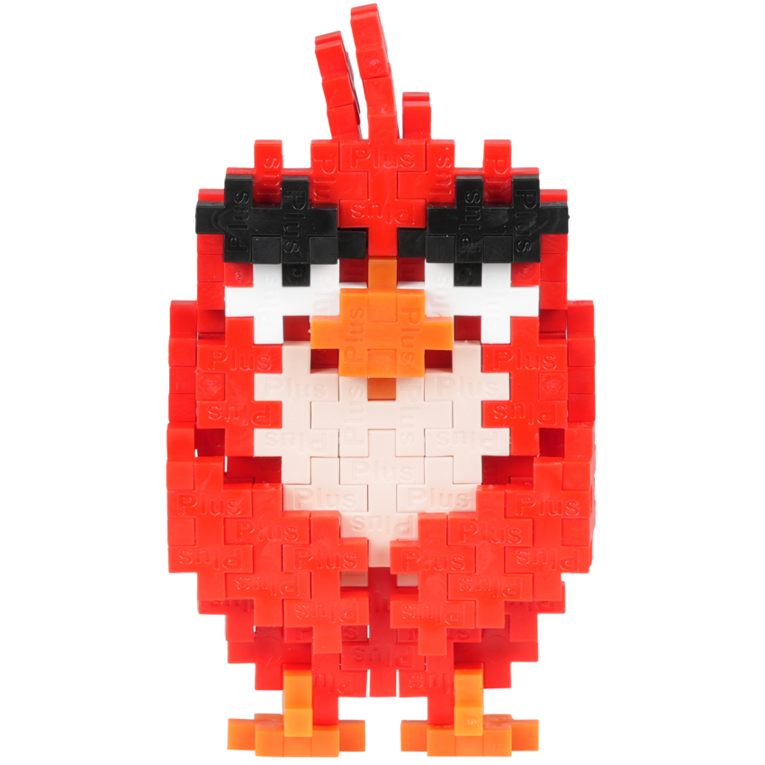 Plus Plus konstruktorius Angry Birds Raudonukas, 110 det.