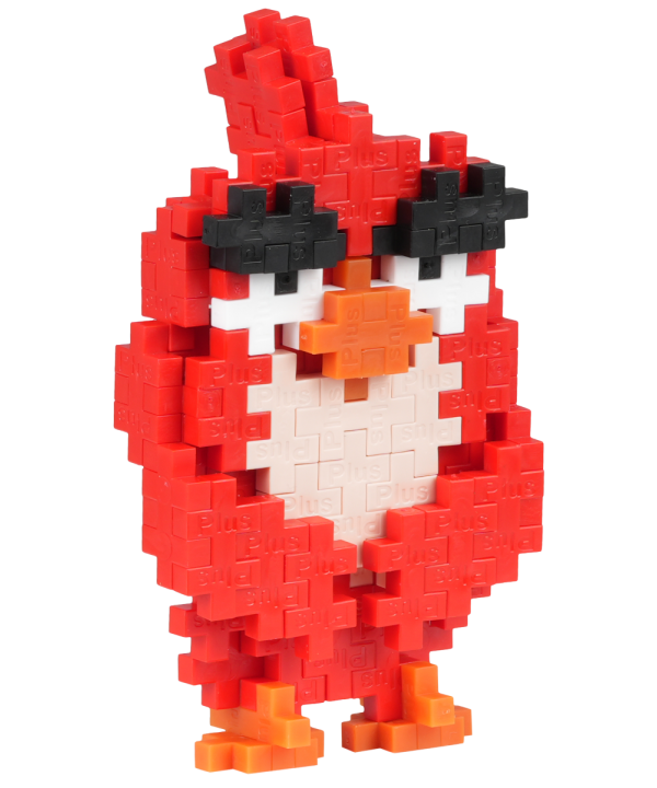 Plus Plus konstruktorius Angry Birds Raudonukas, 110 det.