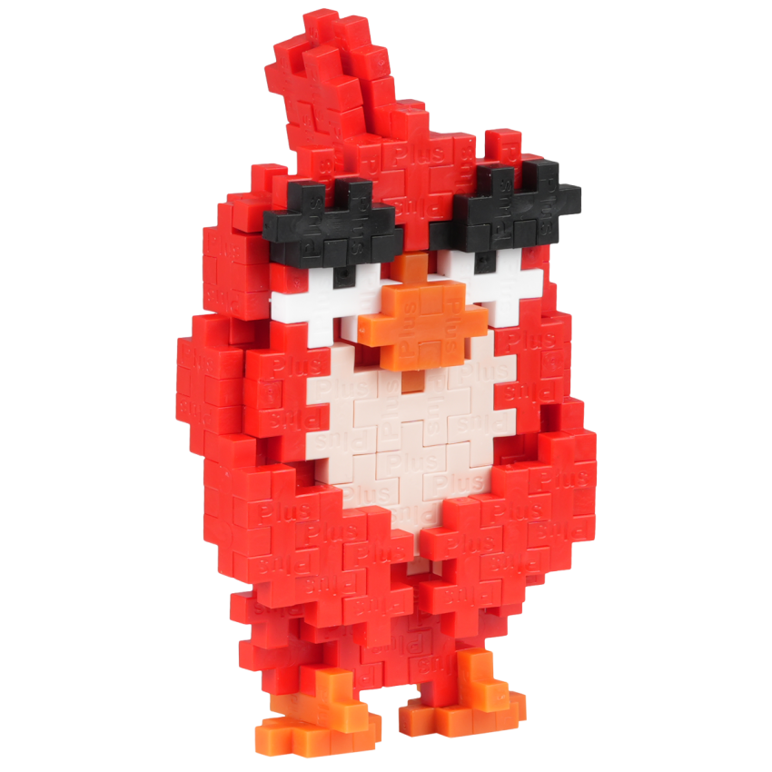 Plus Plus konstruktorius Angry Birds Raudonukas, 110 det.