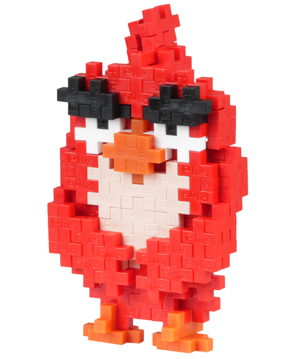 Plus Plus konstruktorius Angry Birds Raudonukas, 110 det.