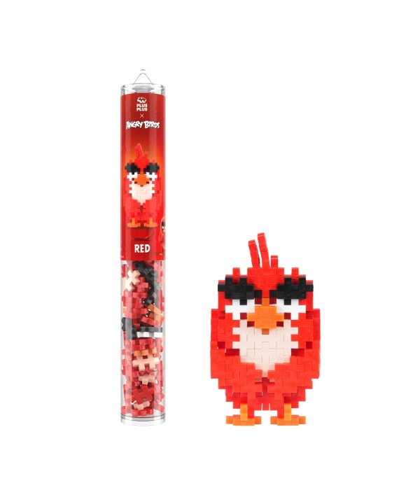Plus Plus konstruktorius Angry Birds Raudonukas, 110 det.