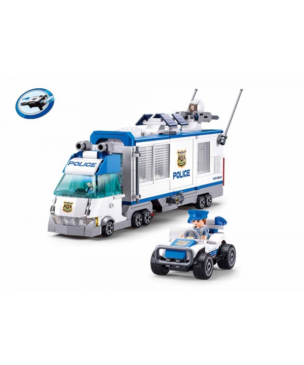 Sluban konstruktorius, specialus vadavimo policijos automoblis, 510 det.