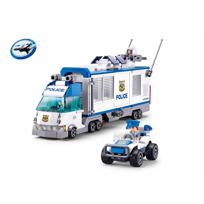 Sluban konstruktorius, specialus vadavimo policijos automoblis, 510 det.