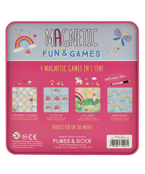 Magnetinis žaidimas, Vaivorykštės fėja 4 in 1