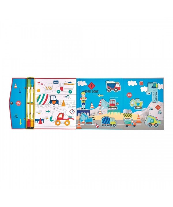 Magnetinė scena 4 in 1, Statybos