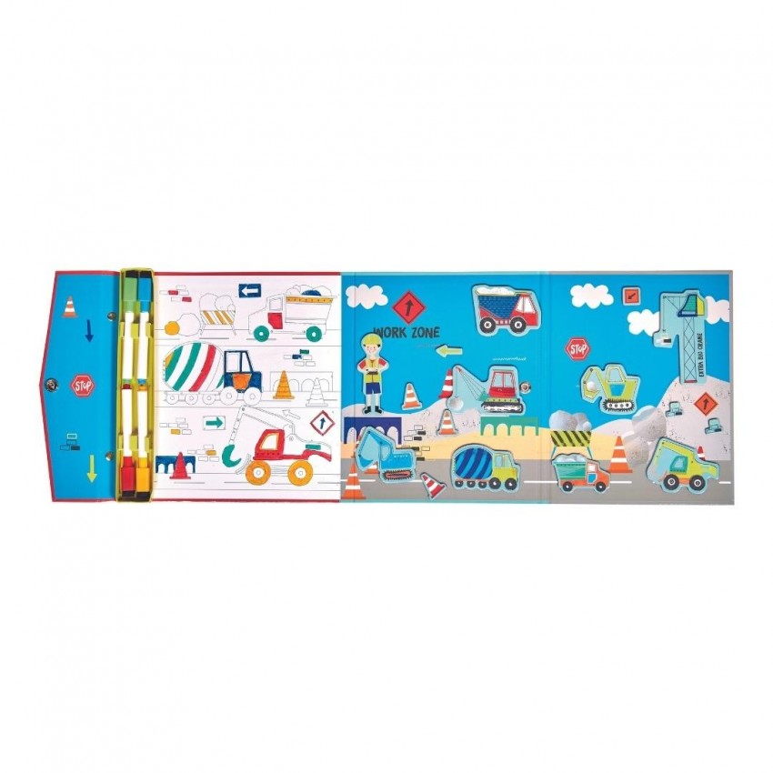 Magnetinė scena 4 in 1, Statybos