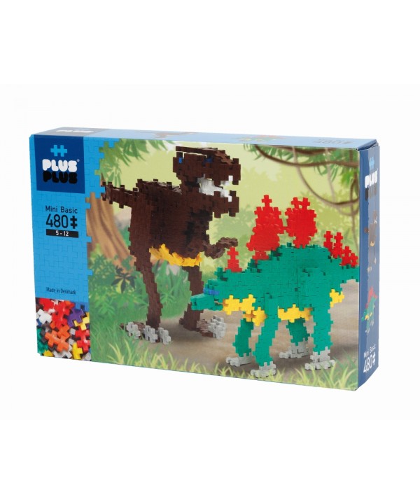 Plus Plus konstruktorius, Dinozaurai, Mini bazinės 480