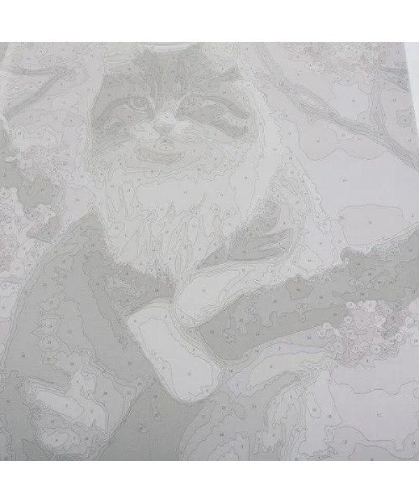Tapyba pagal skaičius, KATĖ 40x50 cm