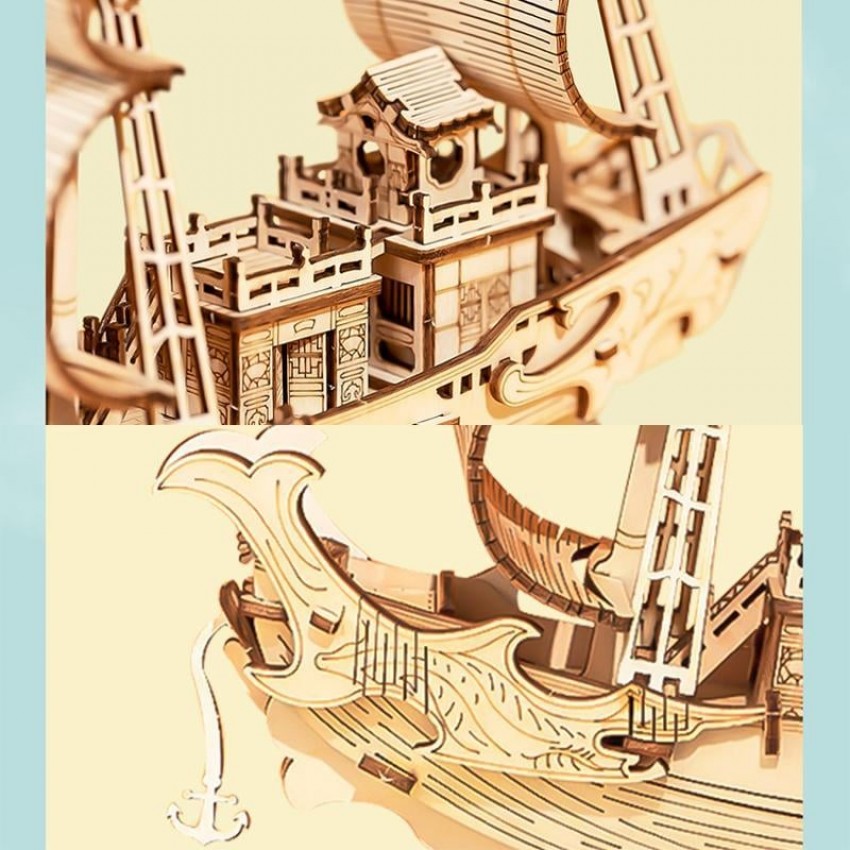 3D medinis konstruktorius Japonų diplomatinis laivas