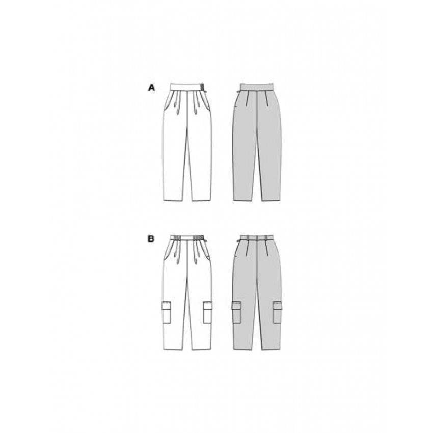 Moteriškų  kelnių iškarpa Nr. 5699
