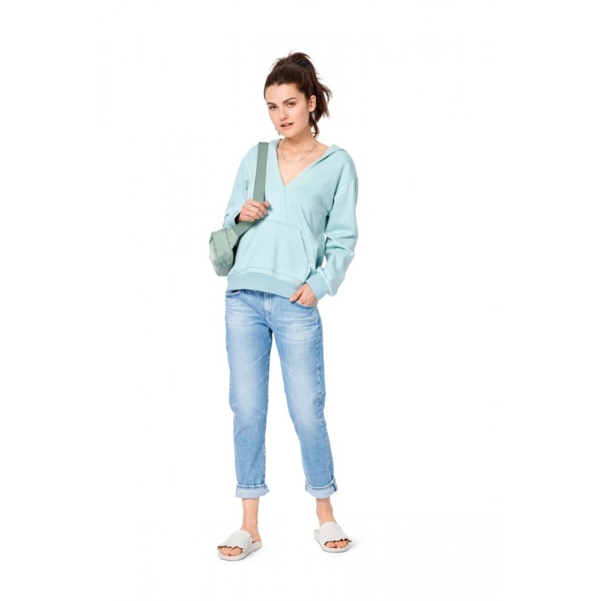 Moteriško laisvaslaikio džemperio-tunikos iškarpa Nr. 6012