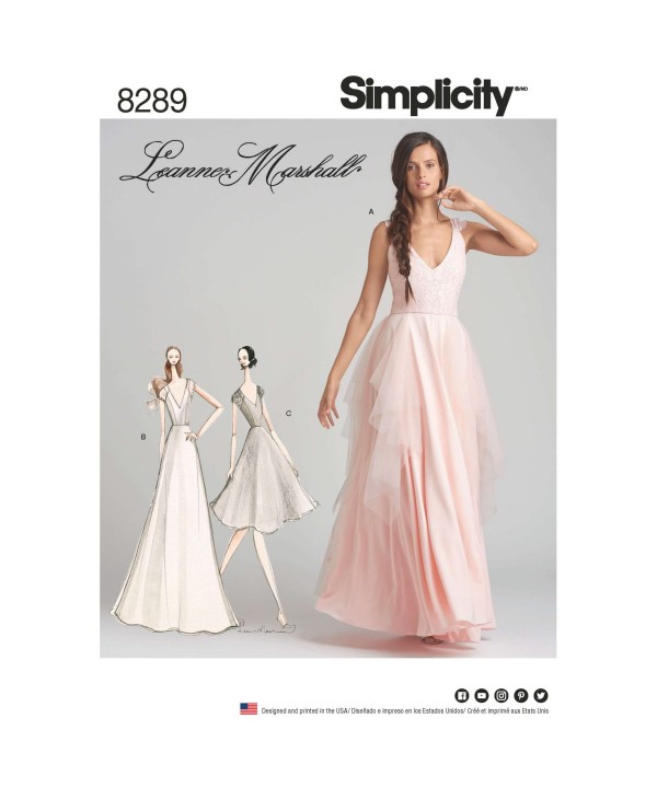 Simplicity SUKNELĖS iškarpa Nr. 8289