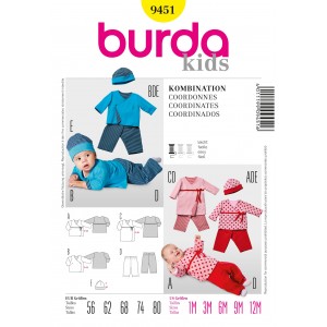 Komplektukas kūdikiams Nr. 9451