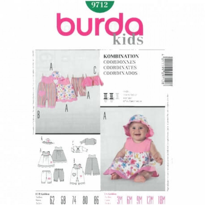 Komplektukas kūdikiams Nr. 9712
