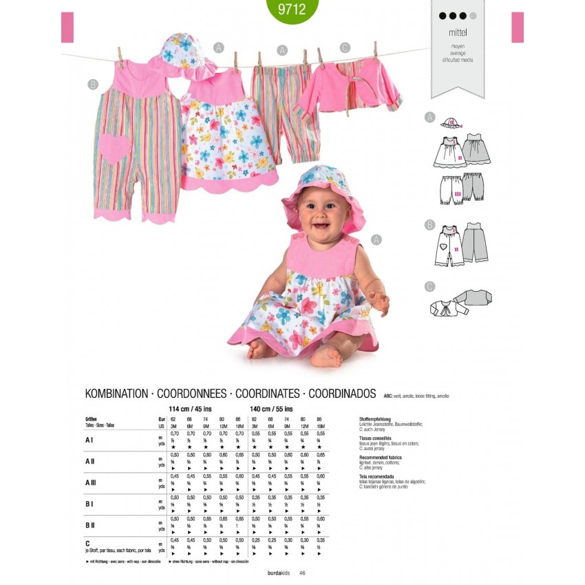 Komplektukas kūdikiams Nr. 9712