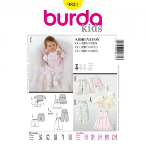 Komplektukas kūdikiams Nr. 9831