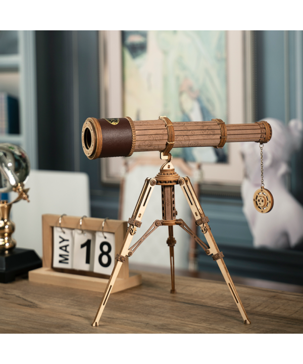 3D medinis mechaninis konstruktorius TELESKOPAS
