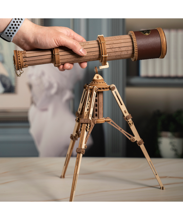 3D medinis mechaninis konstruktorius TELESKOPAS