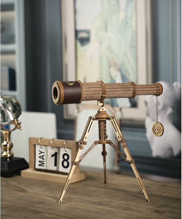 3D medinis mechaninis konstruktorius TELESKOPAS