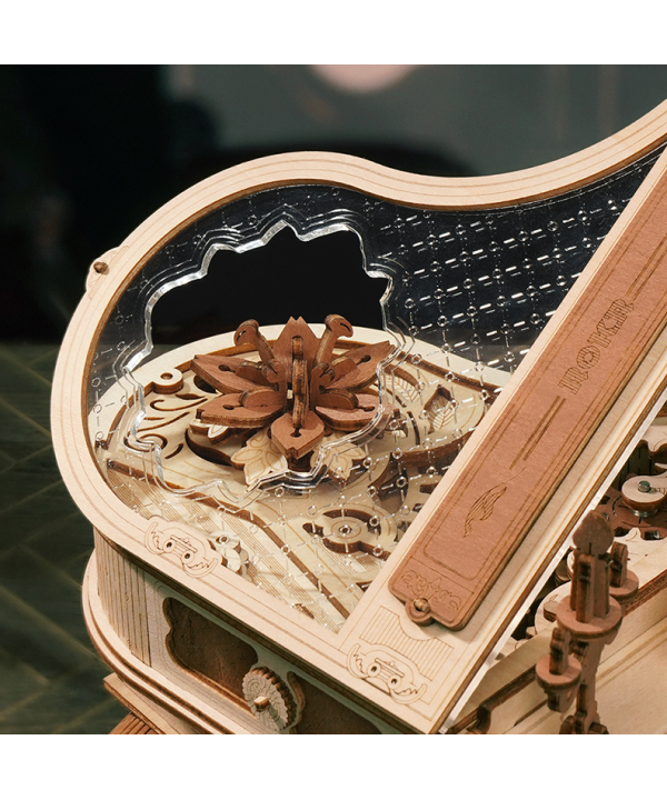 Muzikinis 3D medinis konstruktorius Magic Piano