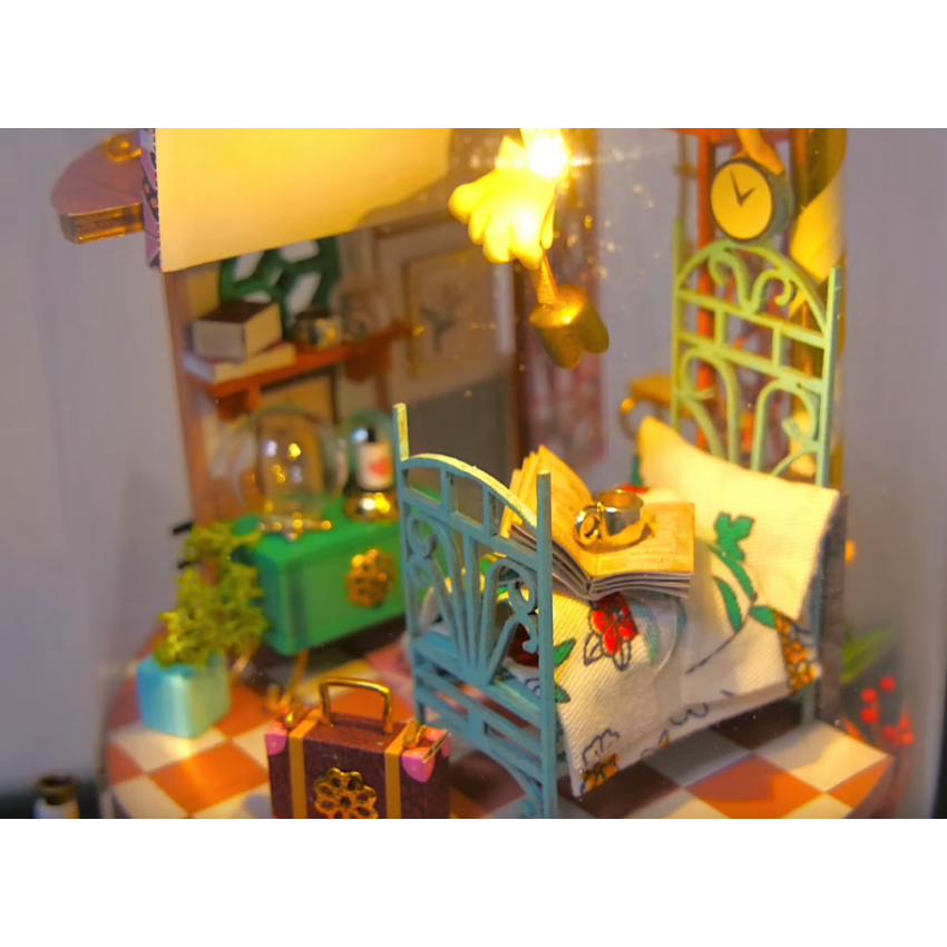 Mini namas 3D konstruktorius BLOOMY HOUSE