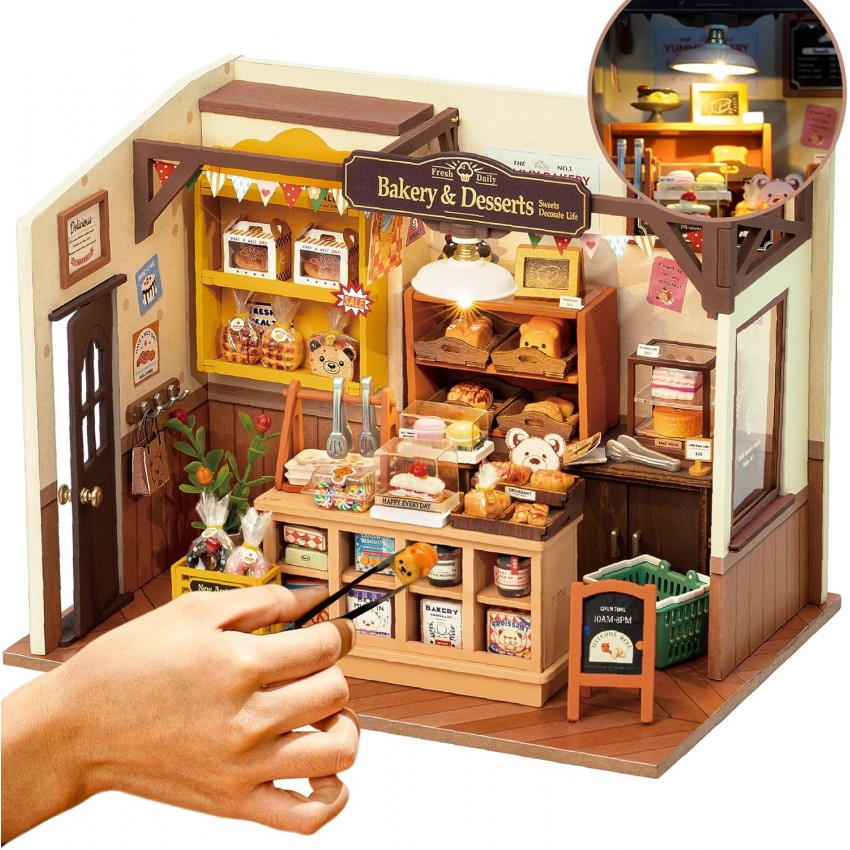 Mini namas 3D konstruktorius Becka's Baking House