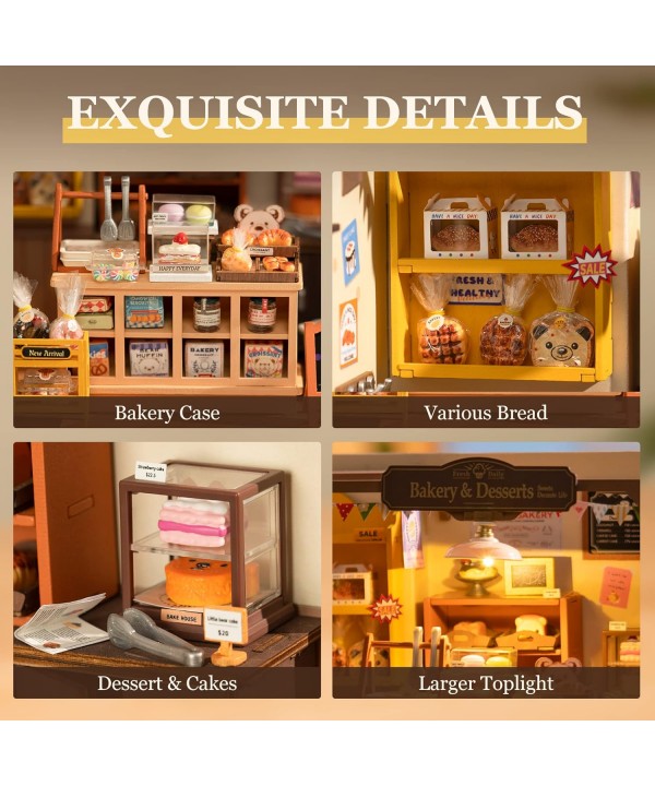 Mini namas 3D konstruktorius Becka's Baking House