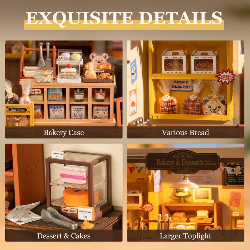 Mini namas 3D konstruktorius Becka's Baking House