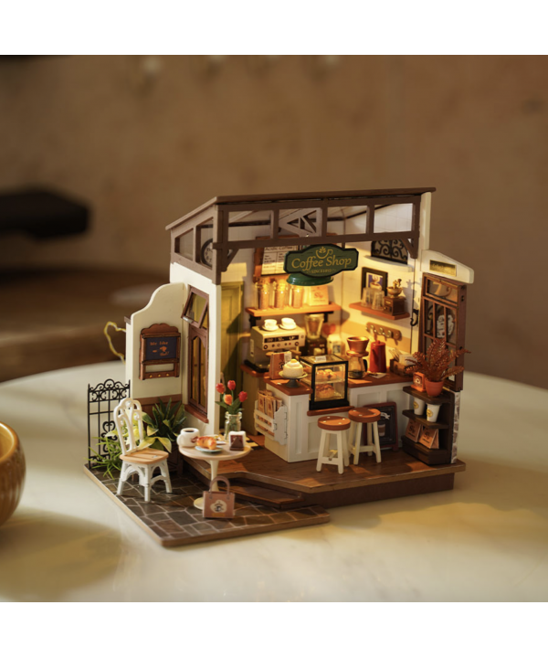 Mini namas 3D konstruktorius Kavinė Nr.17