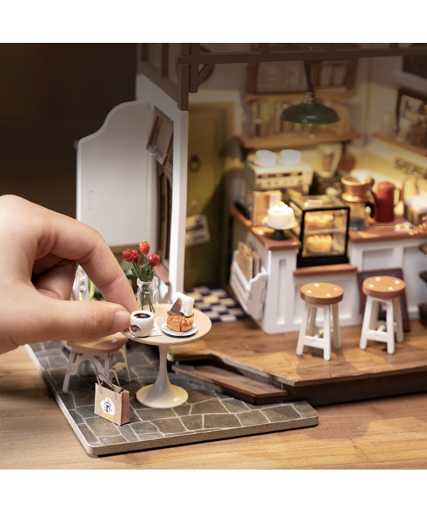 Mini namas 3D konstruktorius Kavinė Nr.17