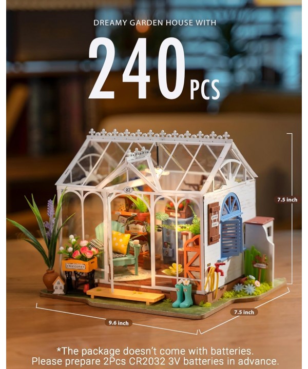 Mini namas 3D konstruktorius Dreamy Garden House