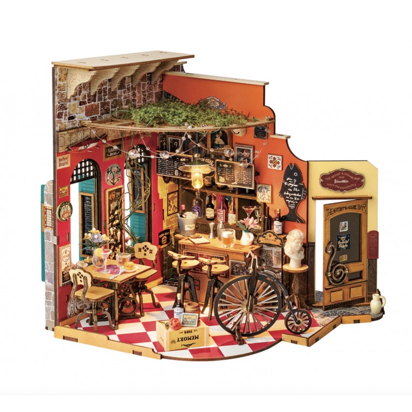 Mini namas 3D konstruktorius Rolife Cheers Bar & Dining