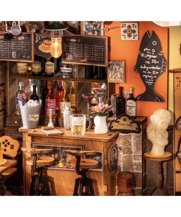 Mini namas 3D konstruktorius Rolife Cheers Bar & Dining