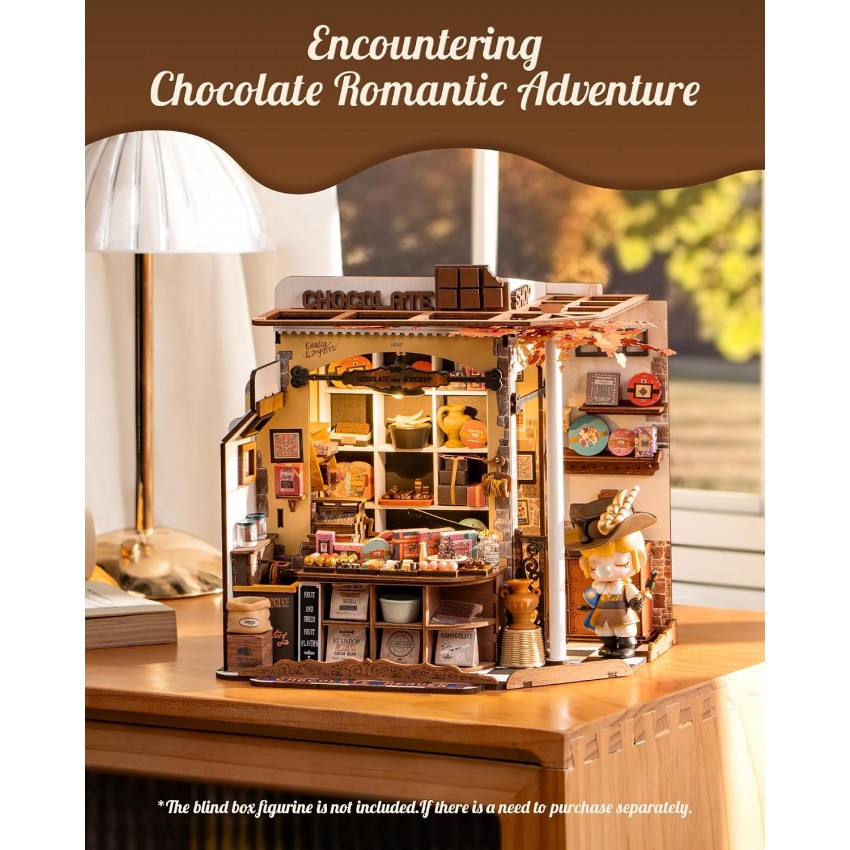 Mini namas 3D konstruktorius Henry's Chocolate