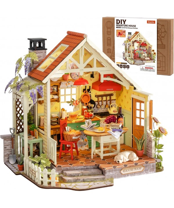 Mini namas 3D konstruktorius Sunlit Farmhouse Kitchen