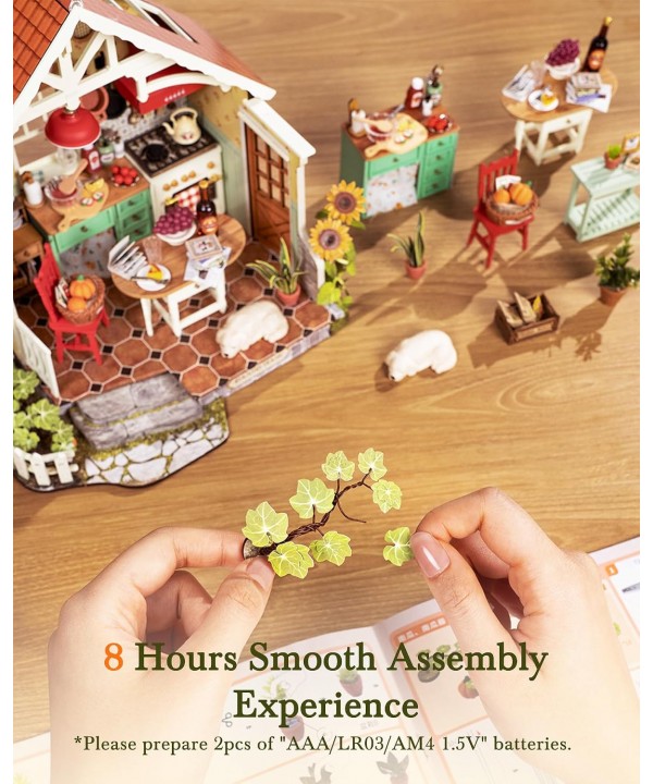 Mini namas 3D konstruktorius Sunlit Farmhouse Kitchen