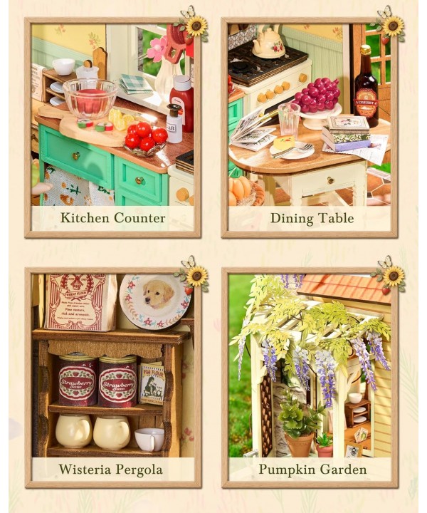 Mini namas 3D konstruktorius Sunlit Farmhouse Kitchen