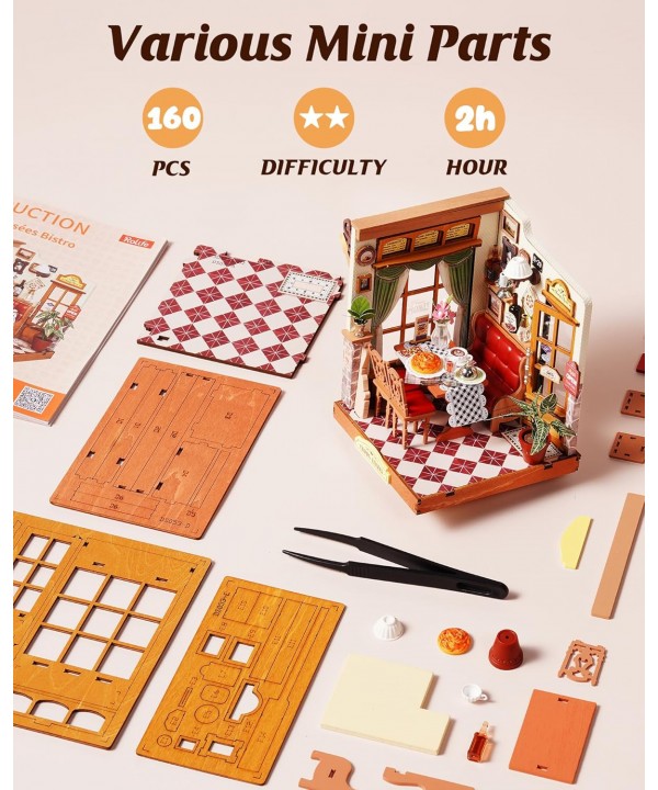 Mini namas 3D konstruktorius Champs-Élysées Bistro