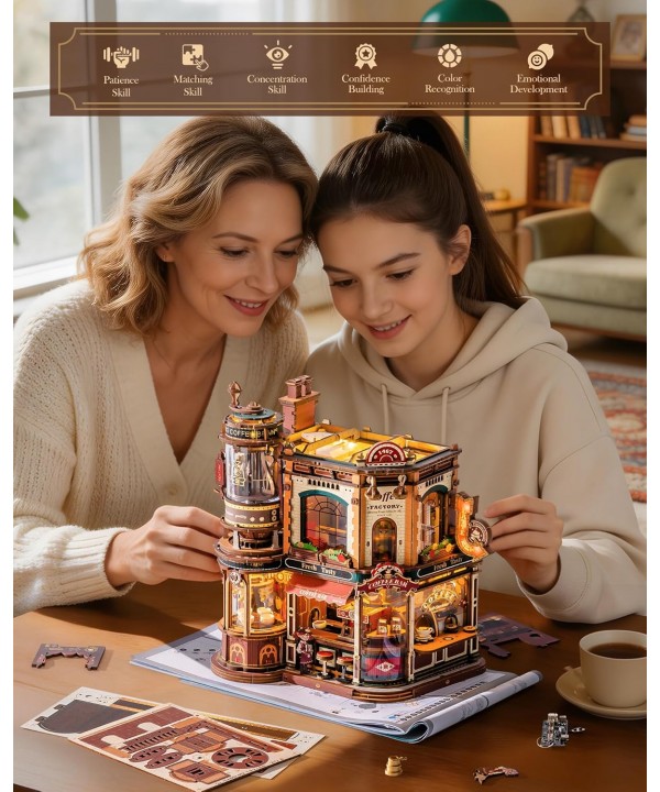 3D medinis mechaninis konstruktorius Dream Coffee Factory