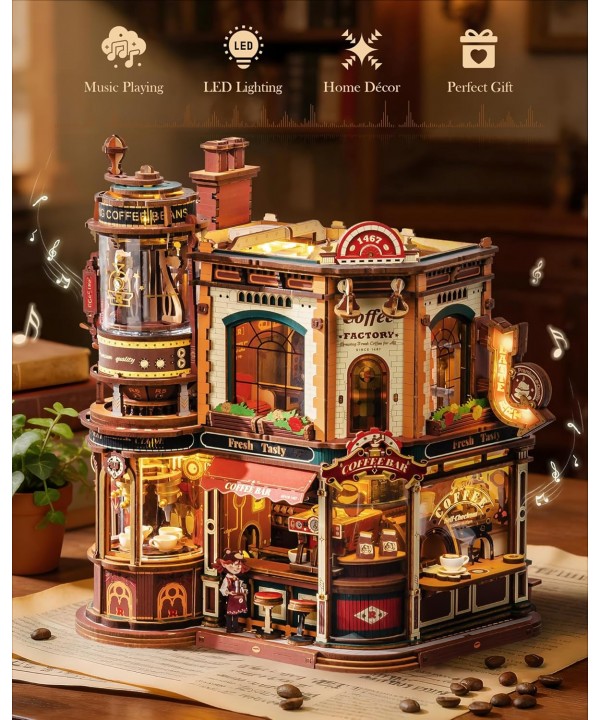 3D medinis mechaninis konstruktorius Dream Coffee Factory