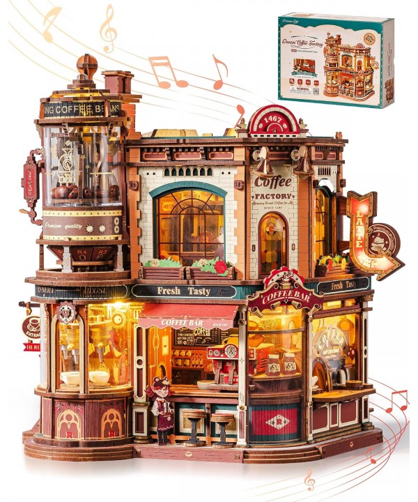3D medinis mechaninis konstruktorius Dream Coffee Factory