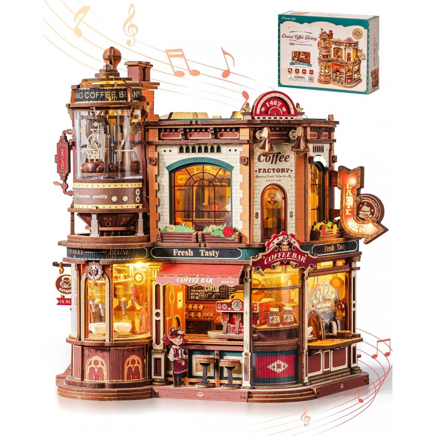 3D medinis mechaninis konstruktorius Dream Coffee Factory