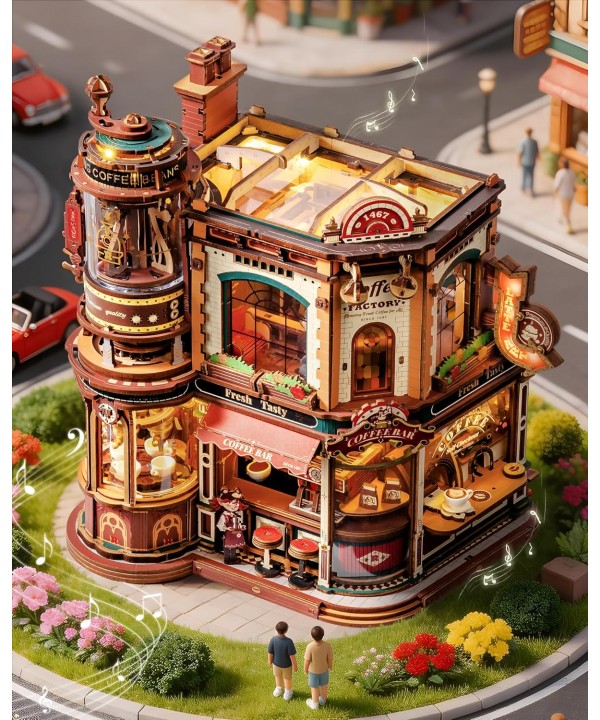 3D medinis mechaninis konstruktorius Dream Coffee Factory
