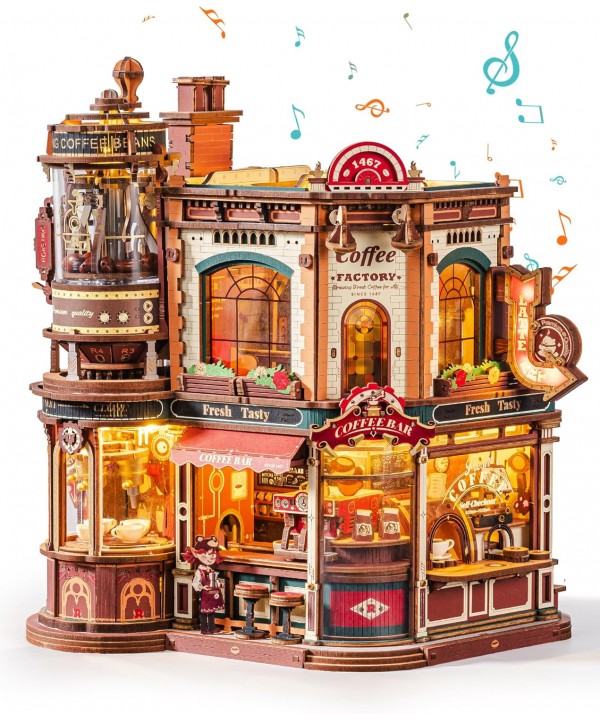 3D medinis mechaninis konstruktorius Dream Coffee Factory