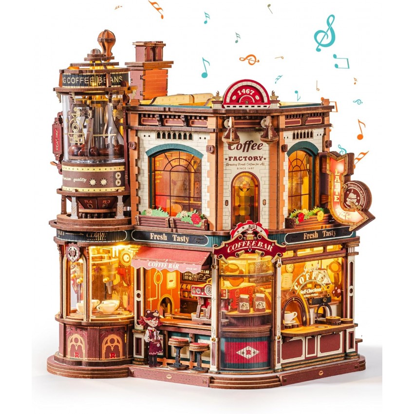 3D medinis mechaninis konstruktorius Dream Coffee Factory