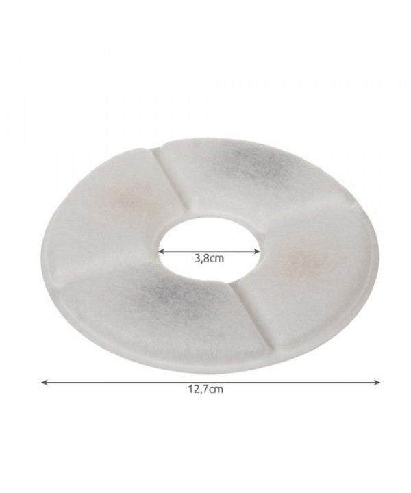 Purlov filtrai gyvūnų vandens fontanui, 6 vnt., Ø 12,7 cm