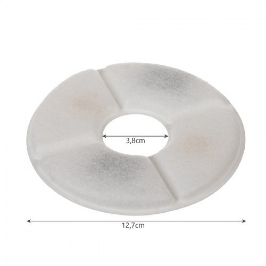 Purlov filtrai gyvūnų vandens fontanui, 6 vnt., Ø 12,7 cm